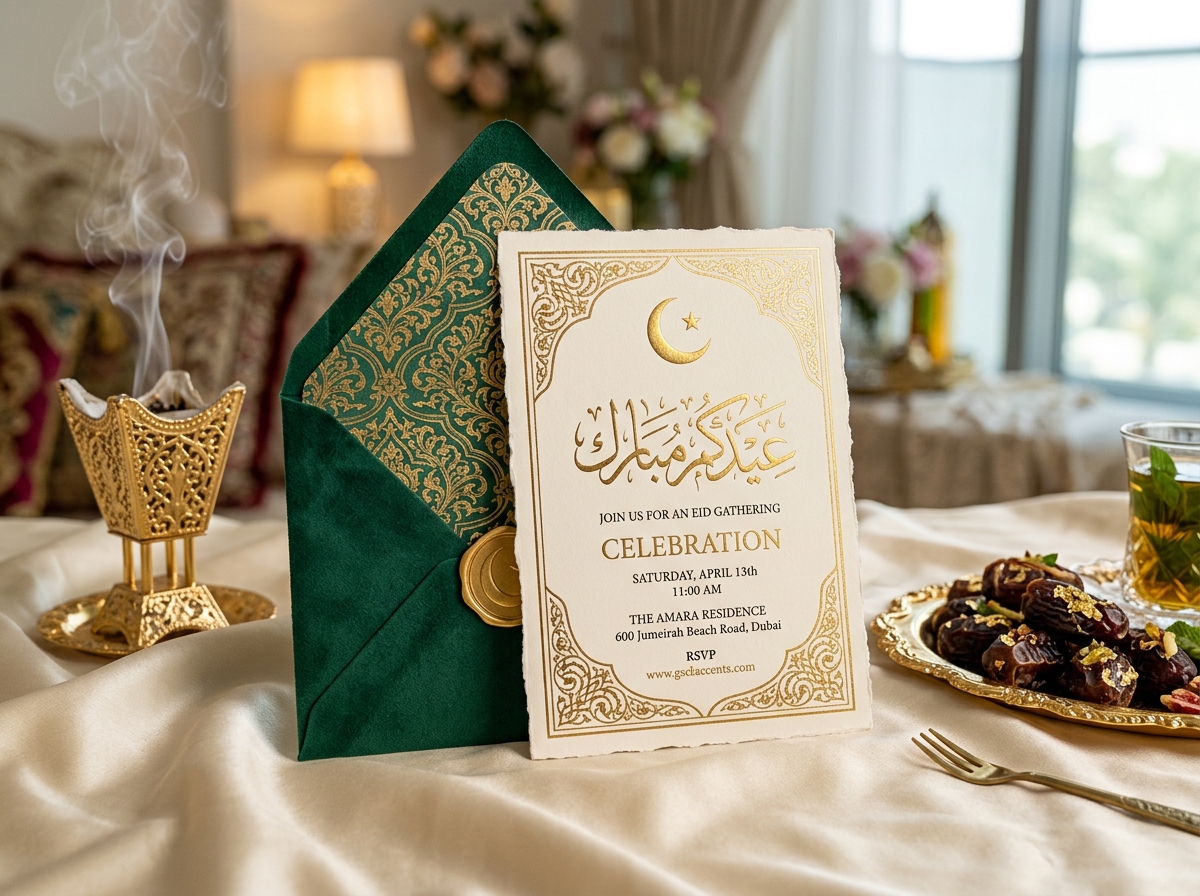 عيد مبارك واحتفالات دينية (Festive Emerald & Lantern)